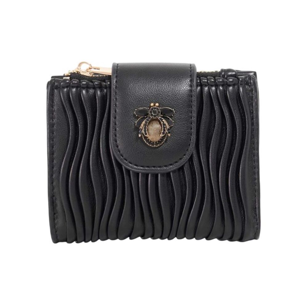 Dune London Kearton Textured Coin Purse / Black